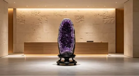 How Spas & Wellness Centers Use Large Statement Crystals for Decor & Income