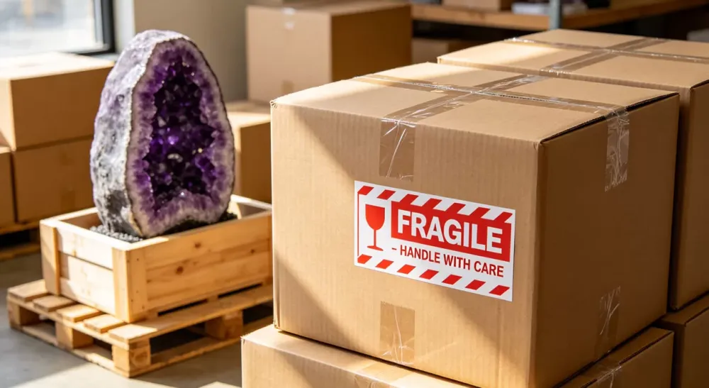 How to Safely Package and Ship Fragile Crystals: Wholesale Shipping Secrets